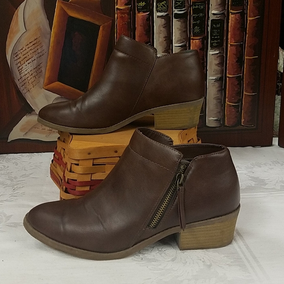 Time And Tru Brown Size 8.5 Boots - Picture 3 of 7